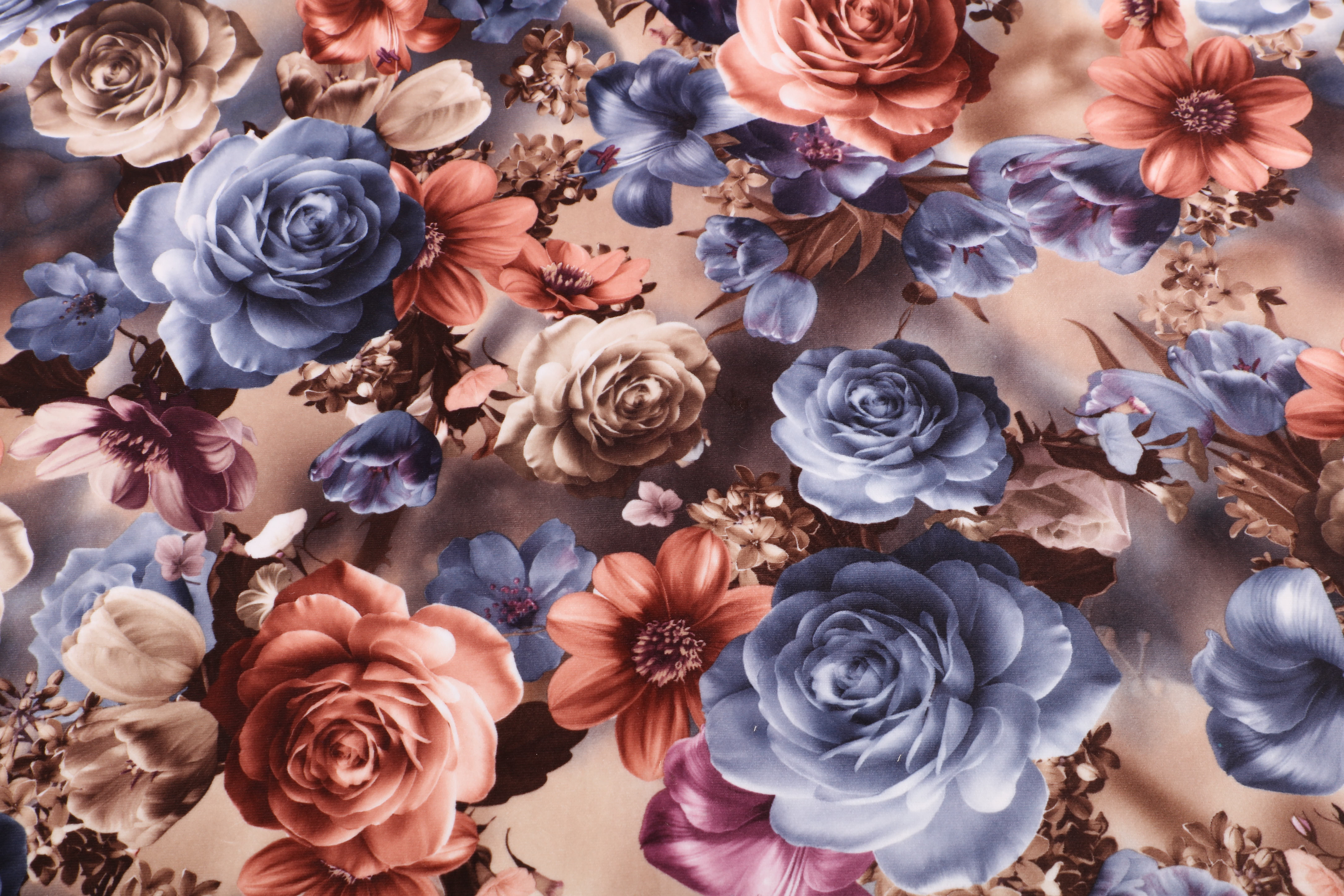 Printed Velvet Fabric