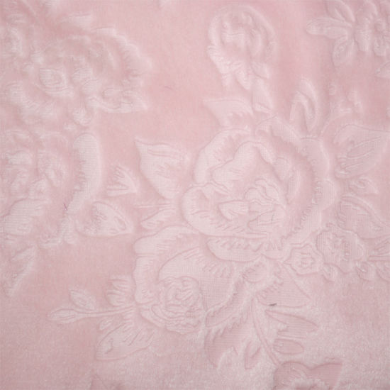 2016 New Arrival Weft-Knitting with Velvet Curtain Fabric