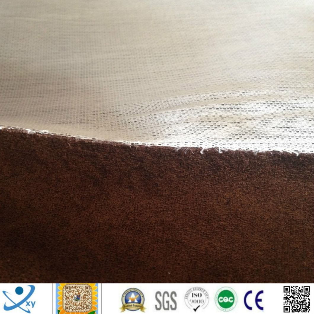 100% Polyester Knitting Velvet Home Textile Fabric Plain Dyed Brush Velvet Cover Fabric Velvet Pearl Toy Fabric
