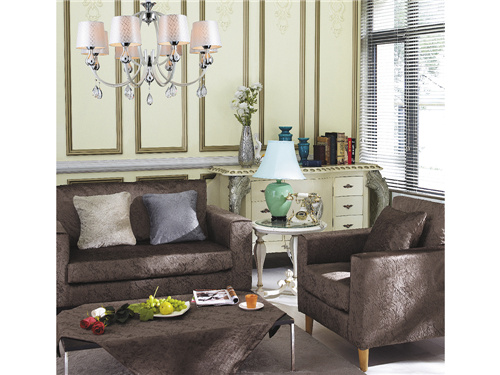 Anti-Static Jacquard Polyester Chenille Sofa Fabric for Home Textile