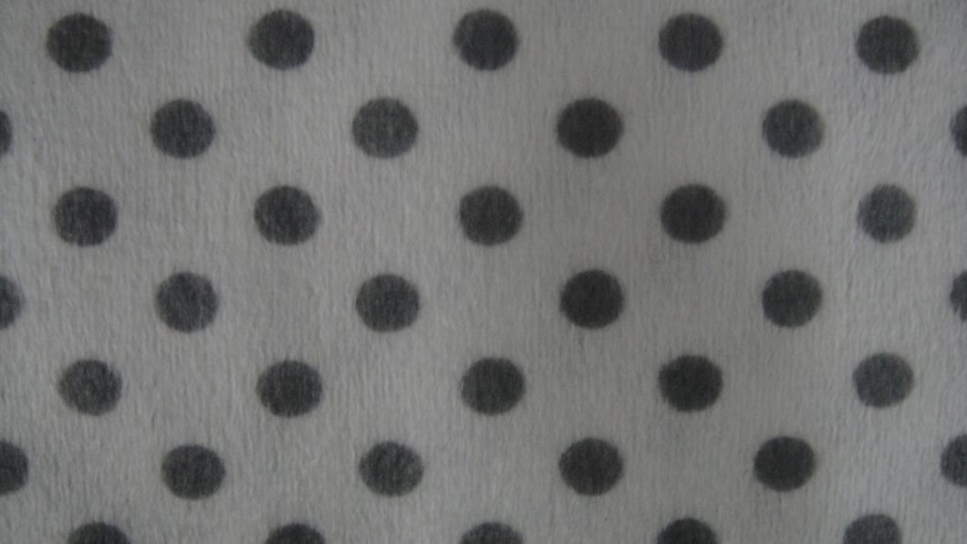 Polyester Printing Burnout Super Soft Fabric for Sofa