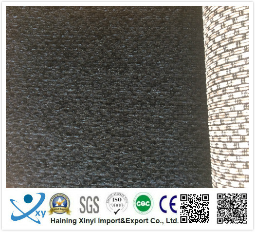 100% Polyester Material Flocking Chenille Furniture Fabric Embossed Velvet Plain Upholstery Sofa Fabric