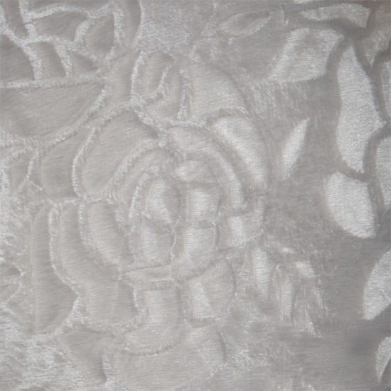 2016 New Arrival Weft-Knitting with Velvet Curtain Fabric