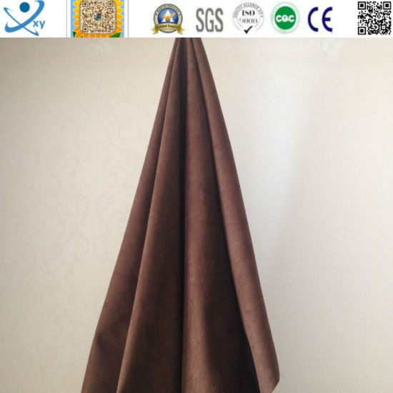100% Polyester Knitting Velvet Home Textile Fabric Plain Dyed Brush Velvet Cover Fabric Velvet Pearl Toy Fabric