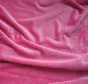 Solid Dyed Super Soft Velvet Polyester Fabric for Sofa