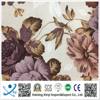 Haining 100% Polyester Digital Printed Chiffon Fabric/Floral Party Dress Fabric/Chiffon Printed Fabric