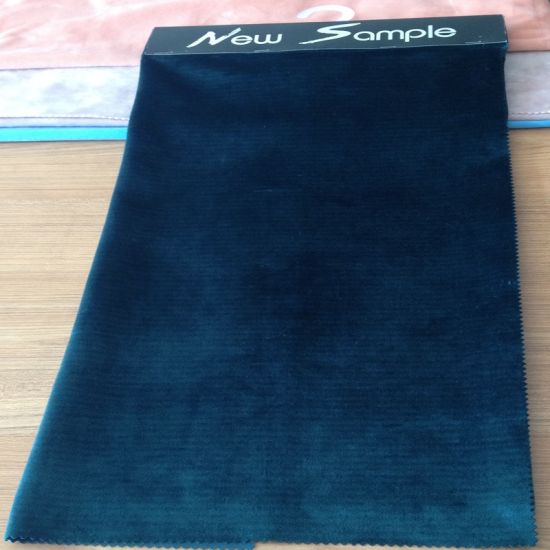 Upholstery 100% Polyester Silk Velvet Fabric in Haining