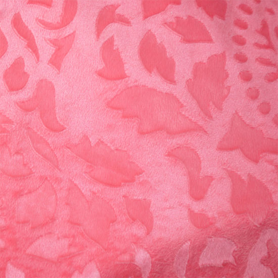 2016 New Arrival Weft-Knitting with Velvet Curtain Fabric