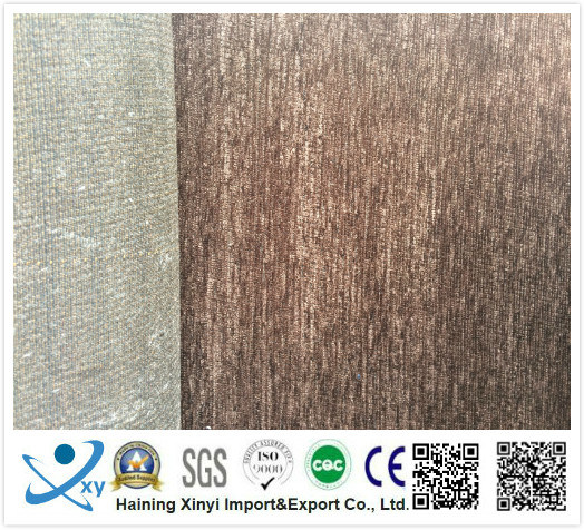 100% Polyester Plain Fire Retardant Chenille Fabric for Making Rugs