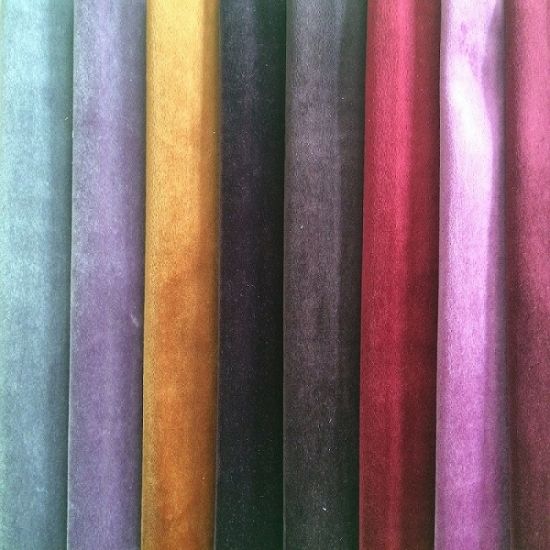 100%Polyester of Velvet Fabric