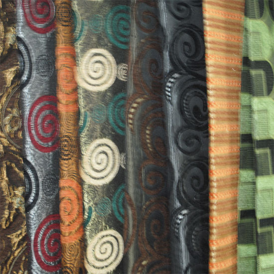 100% Polyester Jacquard Sofa Chenille Fabric