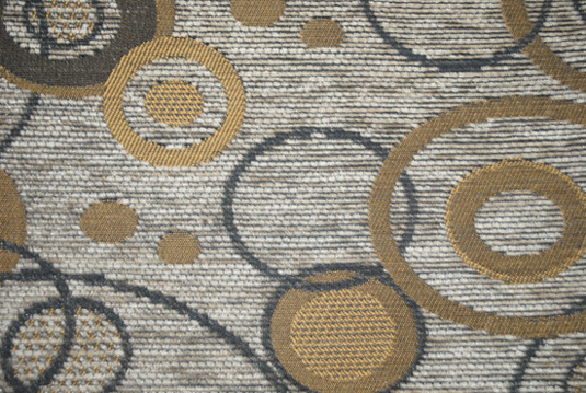 Jacquard Polyester Sofa Upholstery Fabric