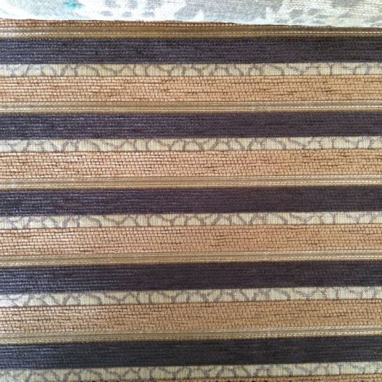 Export to Middle East of 100% Polyester Jacquard Chenille Bedspread Fabric