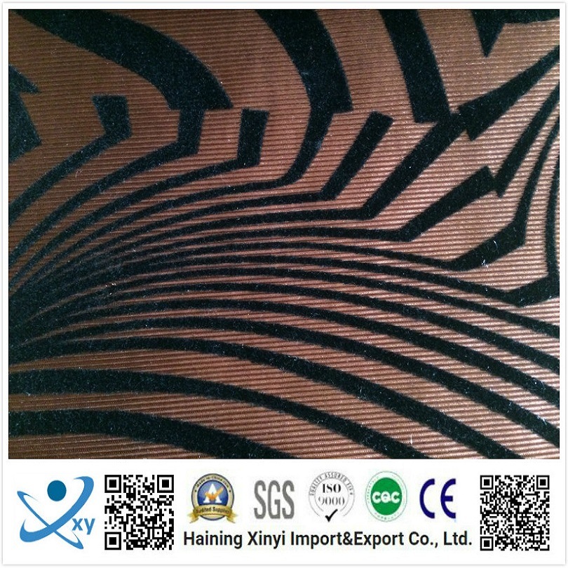 New Fashion Sofa Flocked Fabric