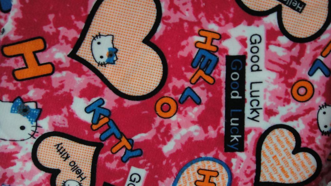 Polyester Fabric Super Soft Fabric for Baby Blanket