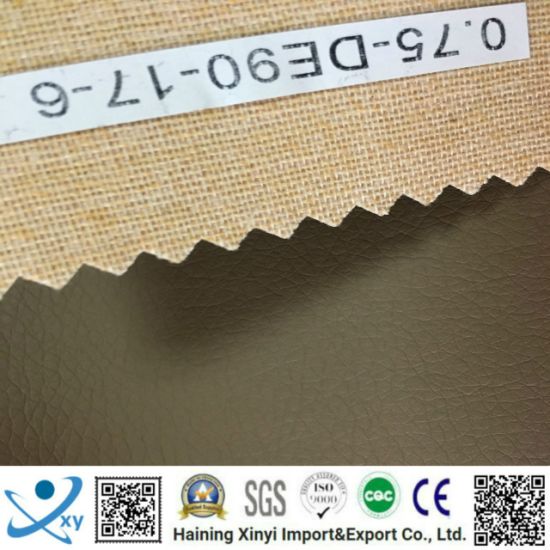Anti-Abrasion PU Artificial Leather / PU Rexine Leather for Boot