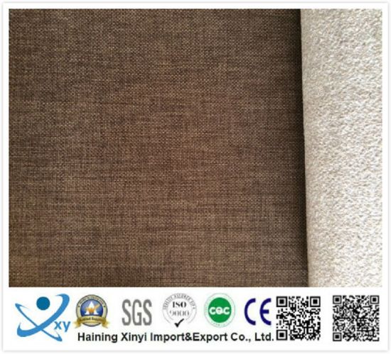 100 % Flax Linen Fabric / Pure Natural Yarn Dyed Linen Fabric for Home Textiles / Shirt Garment Linen Fabric